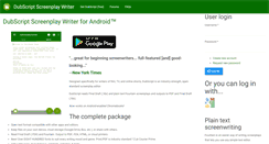 Desktop Screenshot of dubscript.com